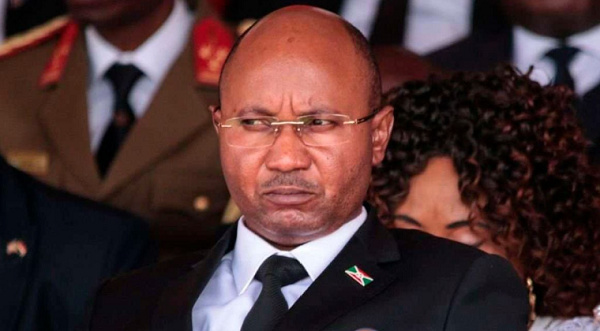 Burundi's ousted prime minister Alain-Guillaume Bunyoni.