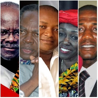 These are some of the faces of the president Ghana never had
