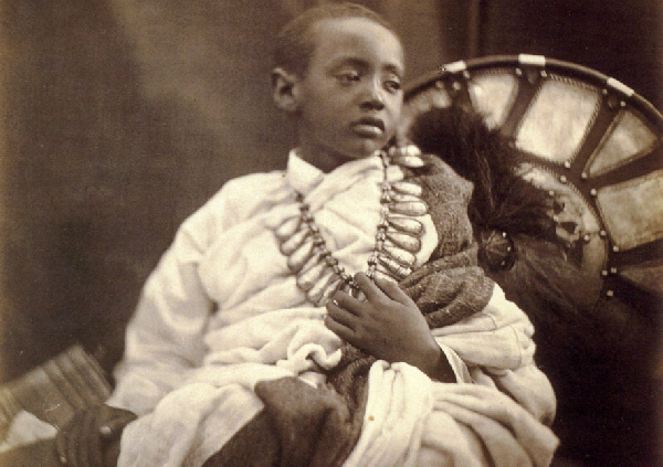 Prince Alemayehu is believed to have been stolen by British soldiers- Photo Credit: Julia Margaret