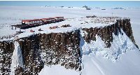 The Sanae IV research station in Antarctica where the alleged assault occurred