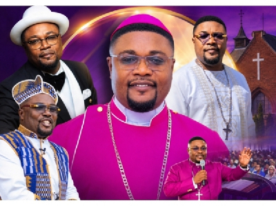 Bishop Dr Collins Adu-Boahene, General Overseer of Christhouse Charismatic Chapel in Hamburg, Germa