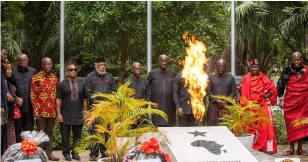 Emancipation Day wreath-laying ceremony