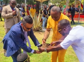 The planting of the trees is a gesture to strengthen the ties that exist between Ghana and the UAE
