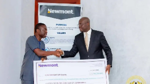 Dr Ato Forson receives $174 million capital gains tax payment from Newmont Corporation