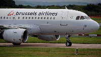 A file photo of a Brussels Airlines flight