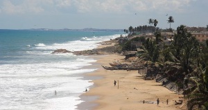 Coastal  Accra Beach