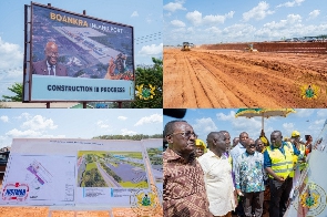 President Nana Addo Dankwa Akufo-Addo visited the Boankra Inland Port