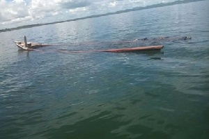 File photo: The Benue state police say two people have been rescued so far.