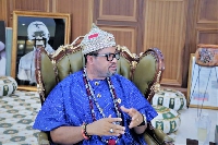 HRM Dr Chukuwdi Ihenetu is the Diasporan King of the Igbo Community in Ghana