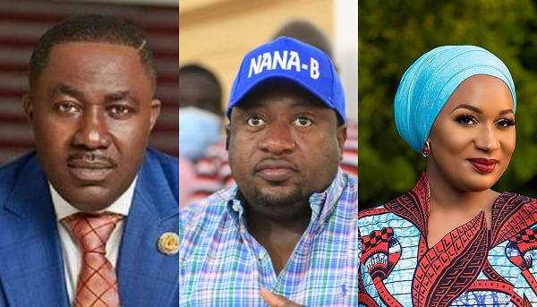 Osei Kwame Despite, Nana B and Samira Bawumia