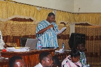 The MCE for Obuasi, Elijah Adansi - Bonah