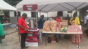 Ken's breakfast treat for NPP delegates as voting continues in the party's presidential primary
