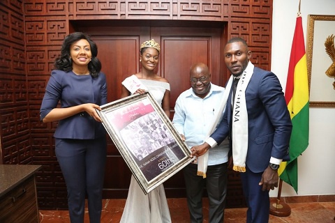 Organisers of Miss Ghana recently called on President Akufo-Addo