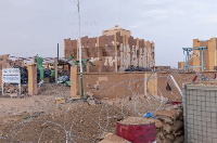 A damaged school in northern Mali