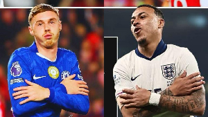 Cole Palmer (L) and Morgan Rogers (R) both use the Cold celebration