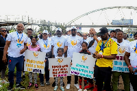 Some members who participated in the peace walk