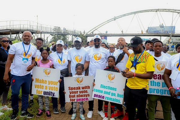 Some members who participated in the peace walk