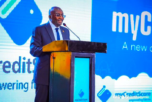 Dr Mahamudu Bawumia launched myCreditScore in November 2024