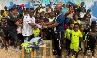 The donation is to support the training and development of players and the academy