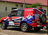 NPP campaign vehicle