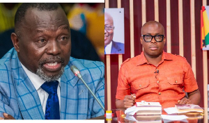 Dr Dominic Ayine and Paul Adom-Otchere
