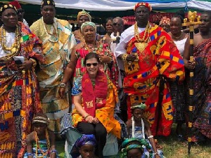 Suzan Rose is the development queen for the Ketu North Municipality