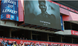 A minute of silence is observed in memory of Hyron Andrews