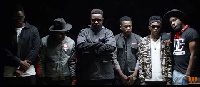 Sarkodie and other artistes featured in the video clip