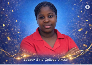 Huda Suglo Suleman was adjudged the overall best 2025 WASSCE candidate