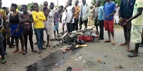 Motorcycle accidents have been ranked 4th in Ghana