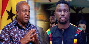A Plus and ex President Mahama