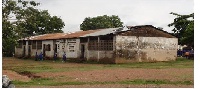 Dilapidated Kpong Presby school