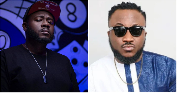 DJ Slim (L) and DKB (R) have clashed online