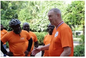 The project was in memory of the legacy of Sven Van Laak, a Dutch businessman in Ghana
