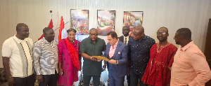 Members of the coalition of political parties in Ghana