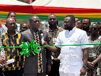 Dignitaries captured in a photo