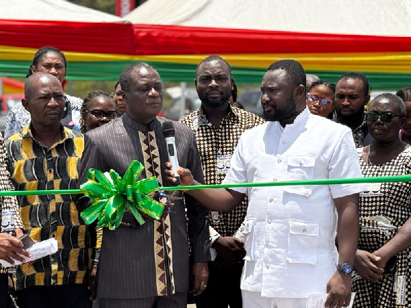 Dignitaries captured in a photo