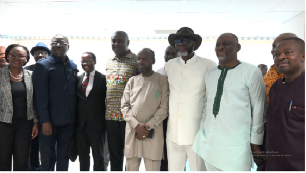 Reps of GUTA, AGI, GNCCI, and GITC, among others after meeting with GSA