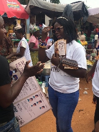 Jennifer Addochoe Moffatt, the CTAP Project Lead from BudgIT Ghana