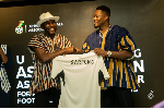 Ghana legend Asamoah Gyan honours former coach J.E. Sarpong