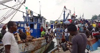 To the fishermen, the supply of premix fuel has been irregular