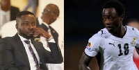 GFA  Exco member Frederick Acheampong and Former Black Stars striker Ransford Osei