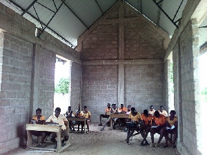 Bawku Church1 Auditorium As Classroom