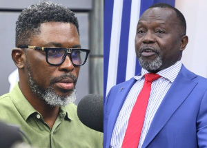 Kwame Asare Obeng, popularly known as A Plus and Dr Dominic Ayine