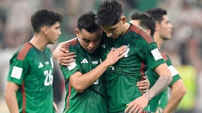 Mexico scored Saudi Arabia