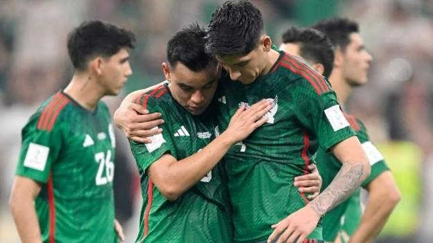 Mexico scored Saudi Arabia