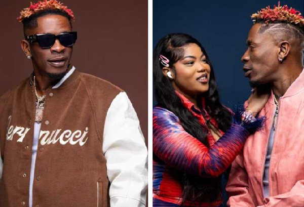 Shatta Wale and his fiancée Maali