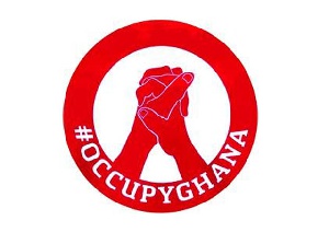 Private legal practitioner, David Annan, OccupyGhana Logo
