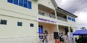 Newly constructed ultra-modern diagnostic health center in the Wassa East District