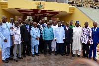 President Nana Addo Dankwa Akufo-Addo with the nominees